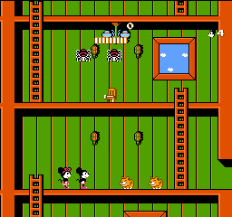 Mickey Mousecapade gameplay screenshot